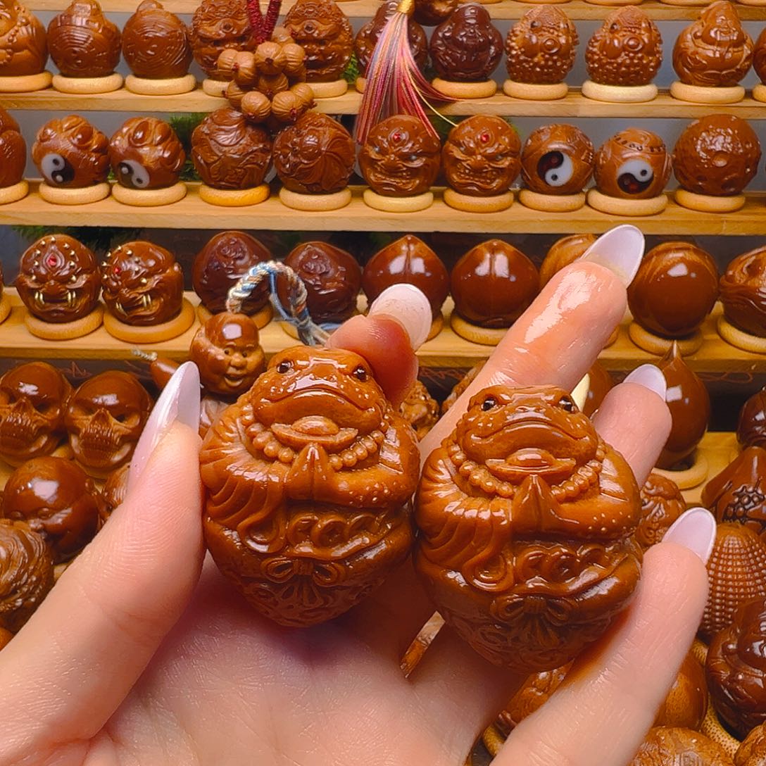 手串/手链橄榄核蝉仙子一对