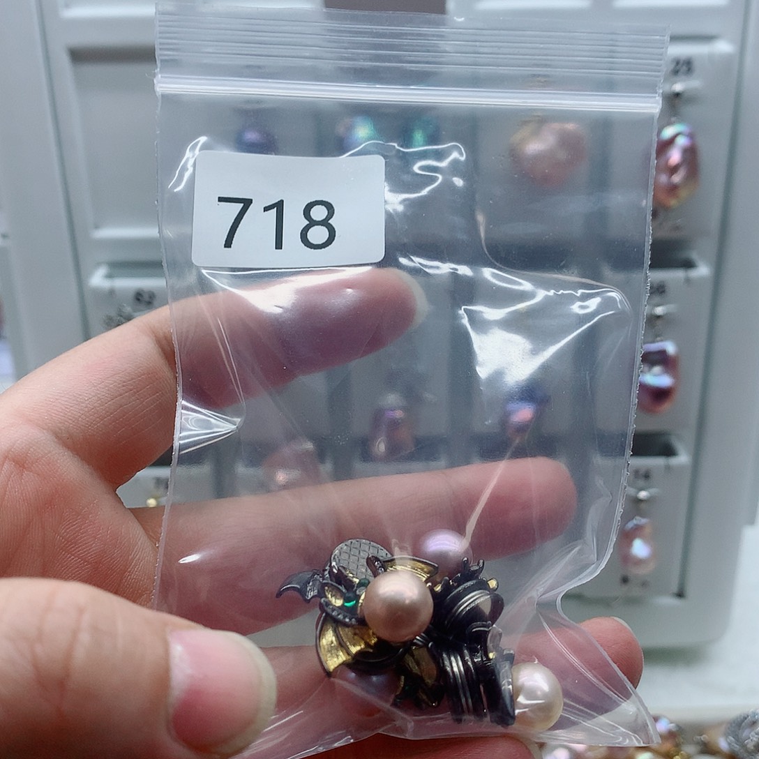 淡水珍珠吊坠(不含链)合金