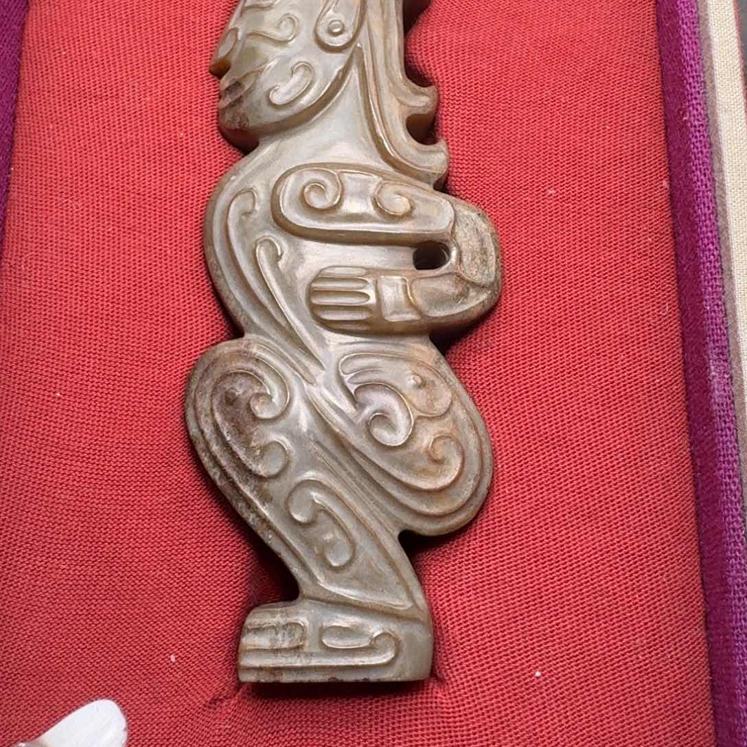 和田玉（糖玉）未镶嵌挂件心**成