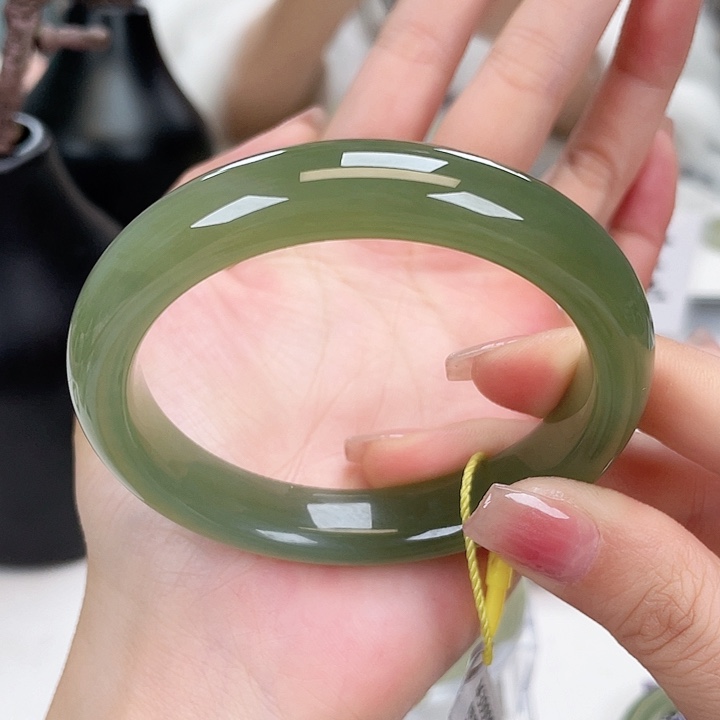 和田玉手镯5960未镶嵌