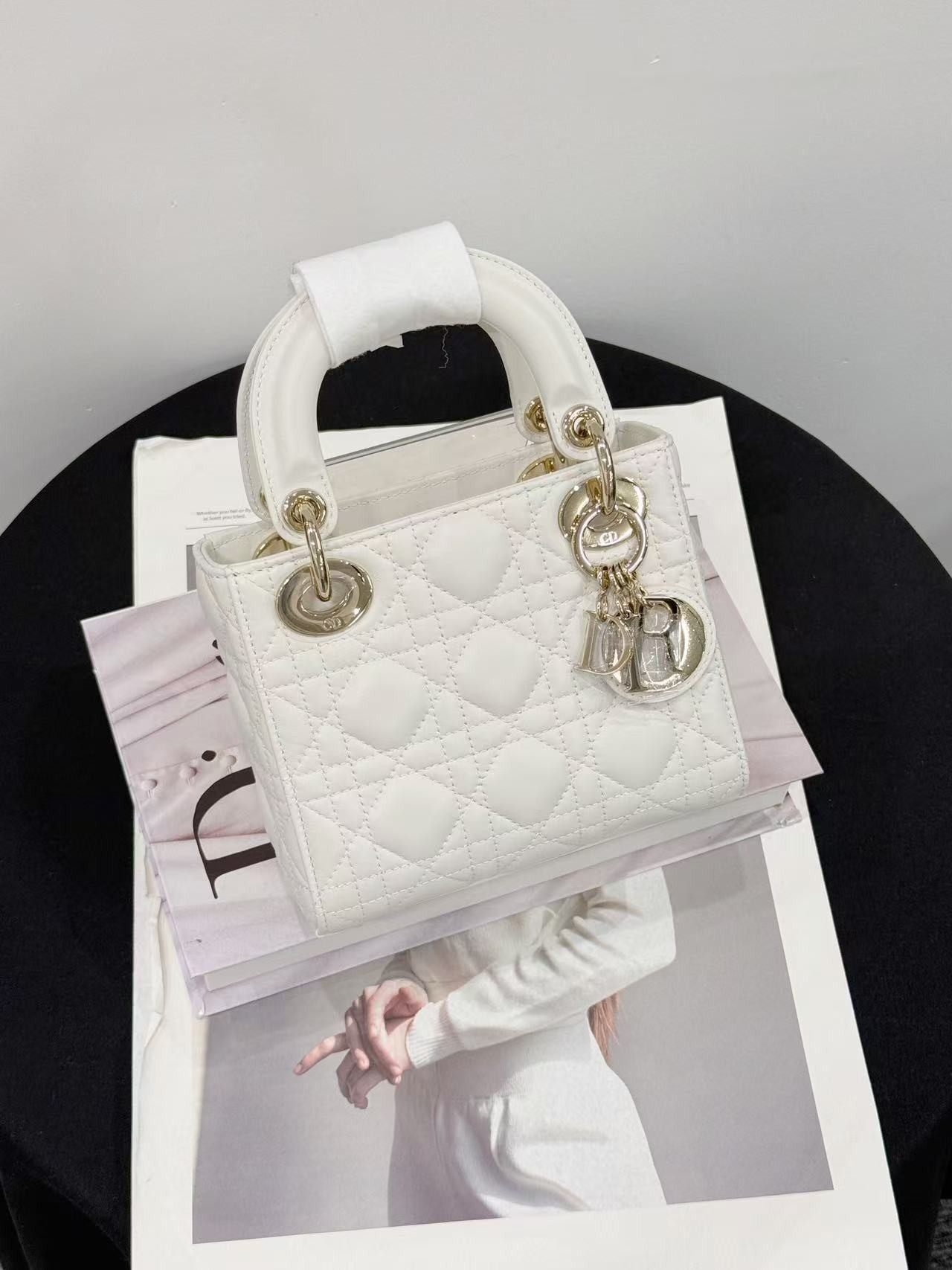 未使用 DIOR/迪奥 【25年七夕】三格戴妃白金 大全套 拍下送中检