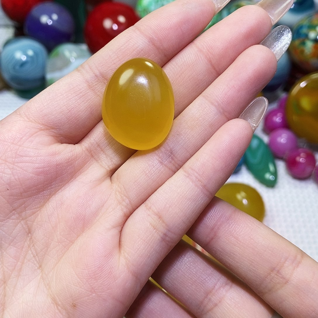 幸***星玛瑙/玉髓未镶嵌珠宝奇石