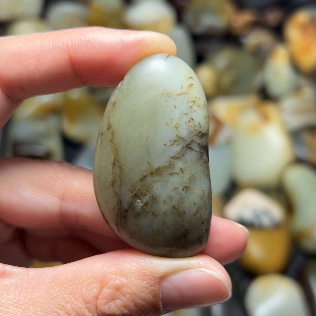 和田玉（青玉）10未镶嵌