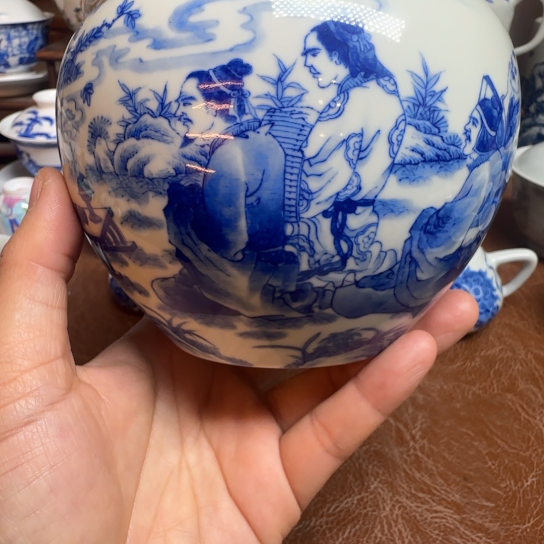 摆件陶今天晚上的月亮很圆