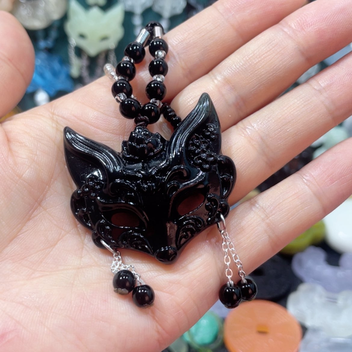 【闪购商品】未镶嵌岫玉颈饰5项链