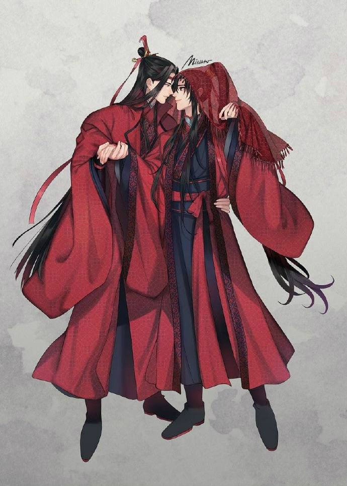 【紫喵】3包A5大卡魔道祖师天官赐福古风男神耽美色纸盲盒1K3