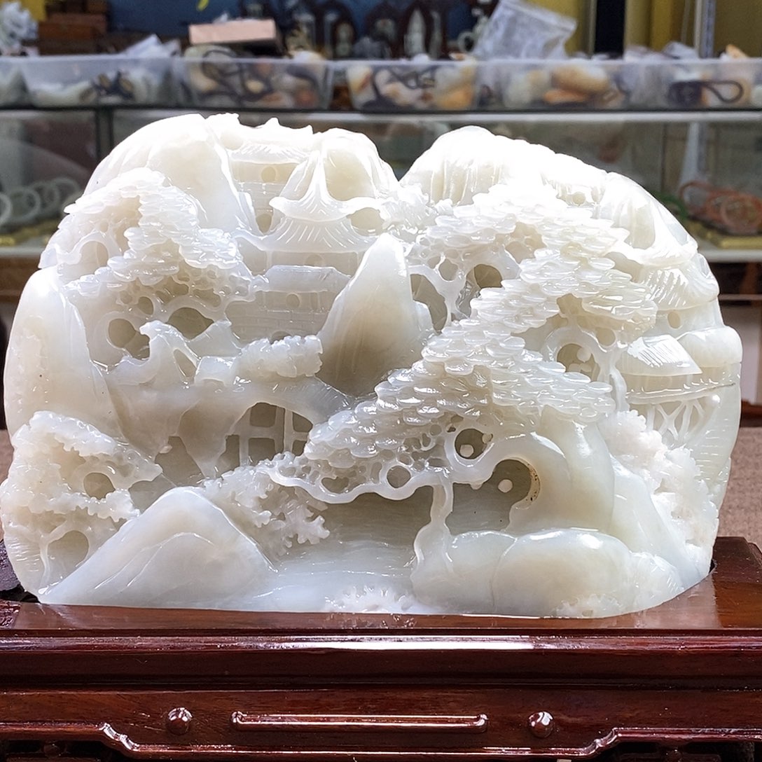 和田玉挂件未镶嵌