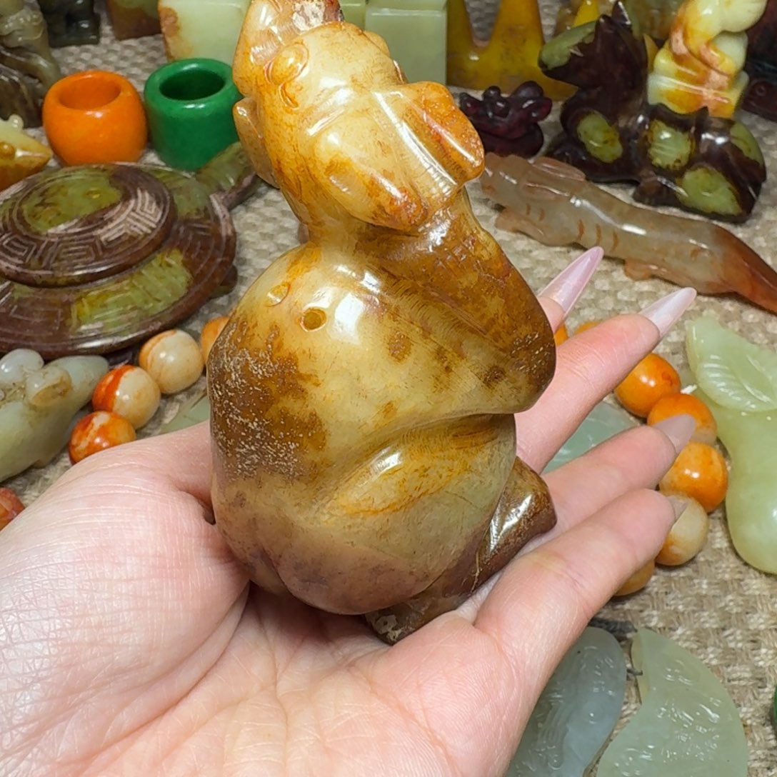 白玉菩提吊坠挂件