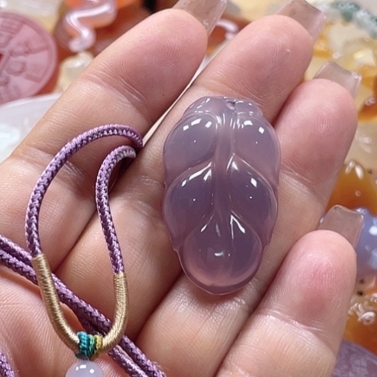 玛瑙/玉髓吊坠(赠链)未镶嵌星****?