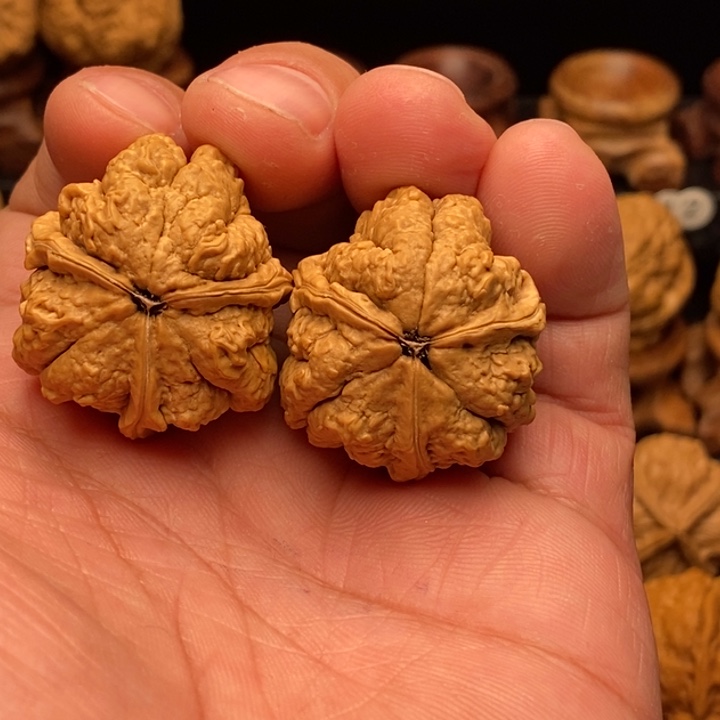 嵩***号文玩核桃把件……………………哈哈