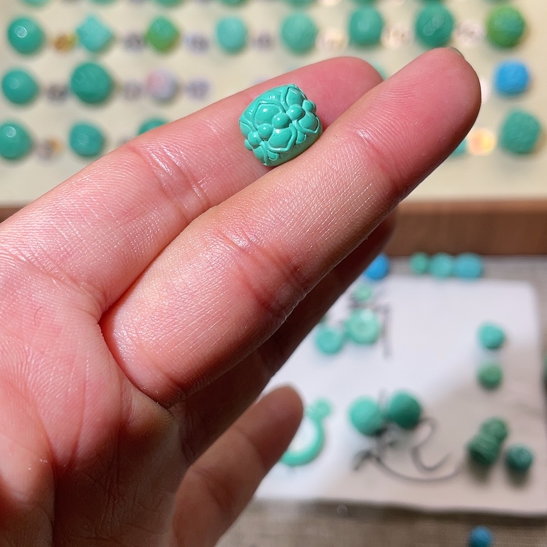 手工雕刻配饰配珠卡10+