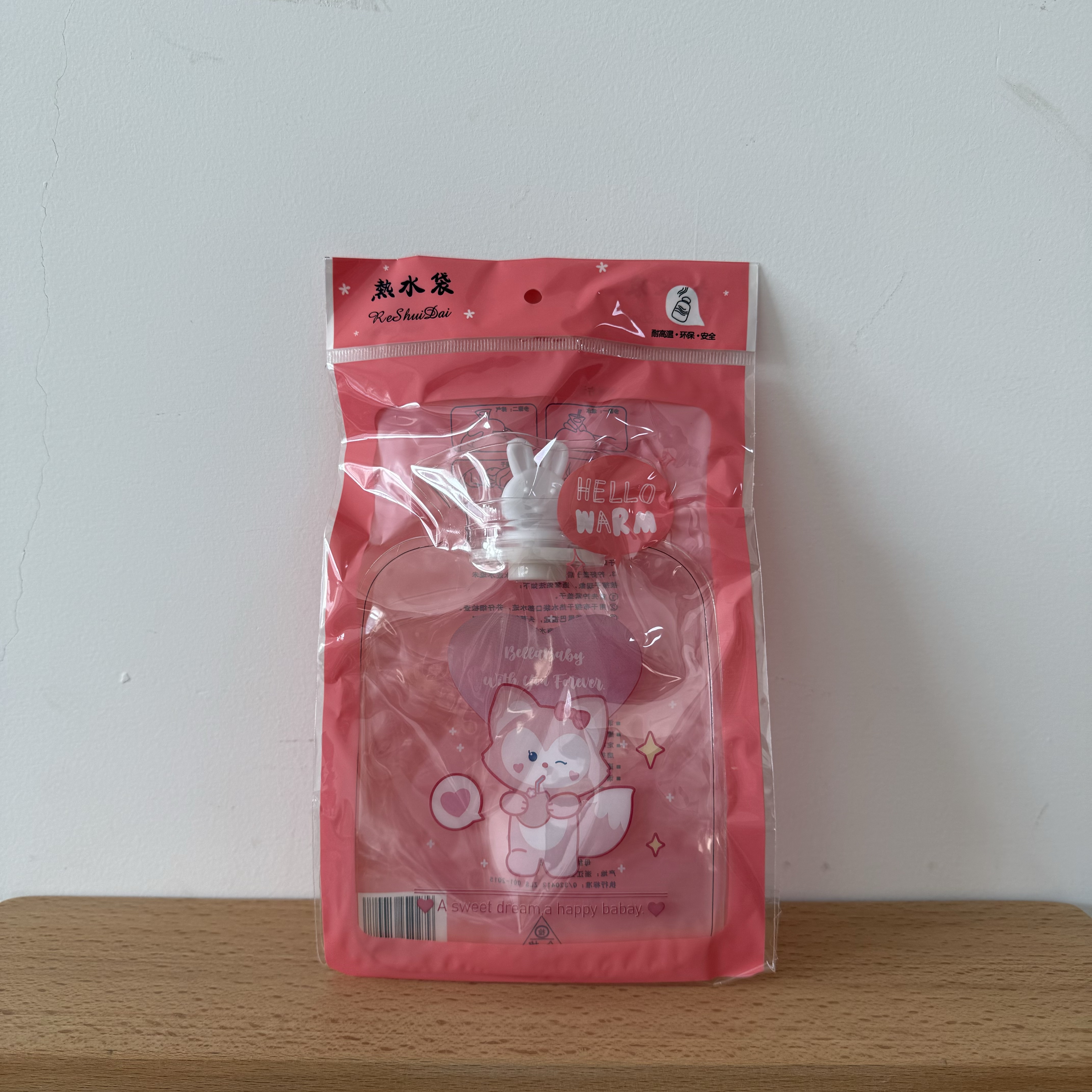 pvc卡通热水袋 图案随机发 350ml