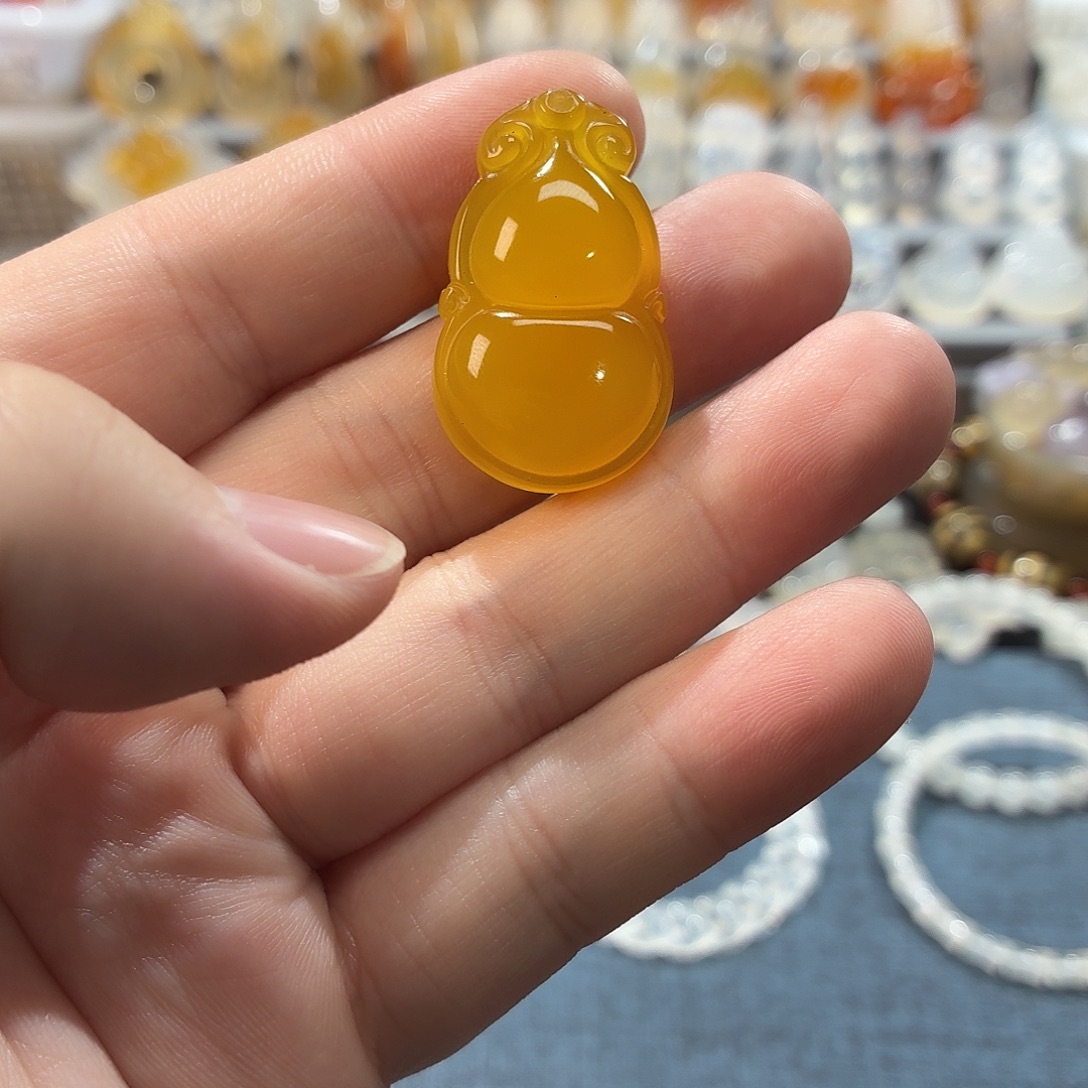 玛瑙/玉髓未镶嵌吊坠(不含链)