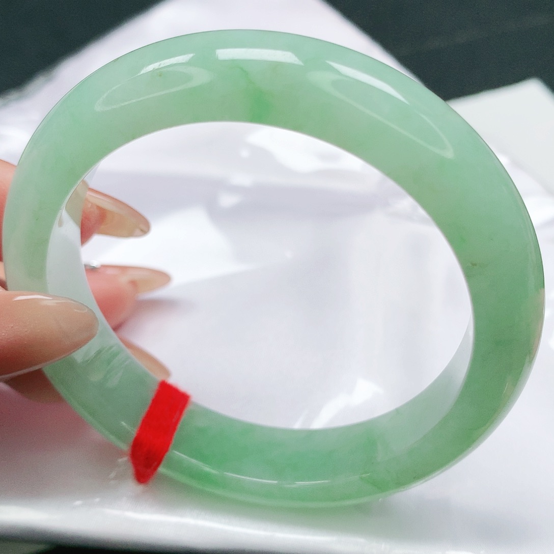 未镶嵌手镯翡翠有纹09