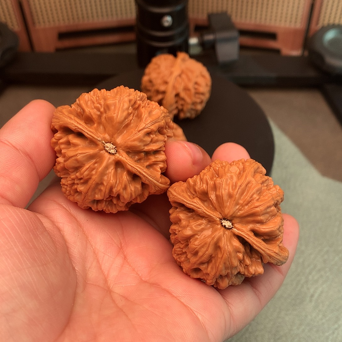 文玩核桃吊坠804号粗筋43+