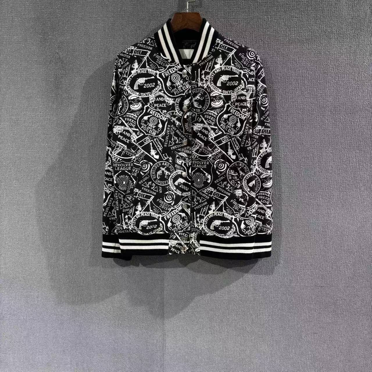 99新 maje Roarguns（pm）背后水钻夹克外套 1码/7604