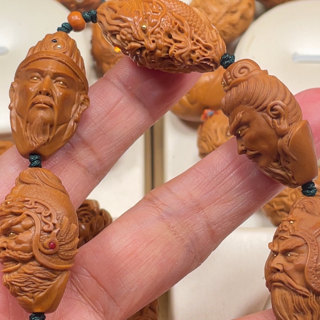 橄榄核手串/手链蜀国七雄橄榄核手串