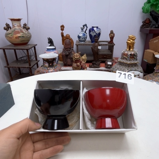 瓷片摆件工艺品瓷器摆件777 