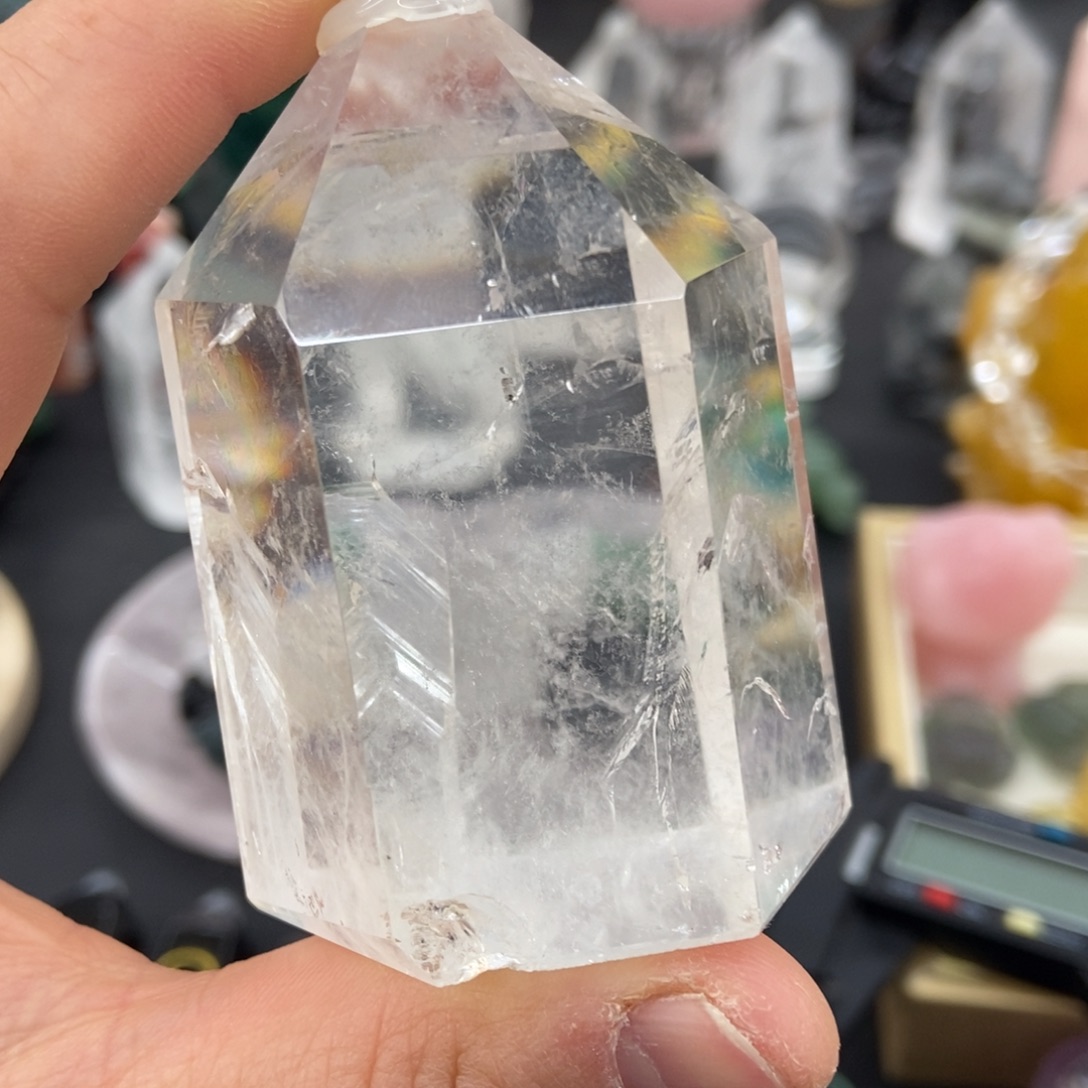 水晶未镶嵌珠宝半成品