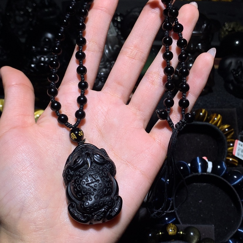 【闪购商品】未镶嵌黑曜岩珠宝奇石沧**粟