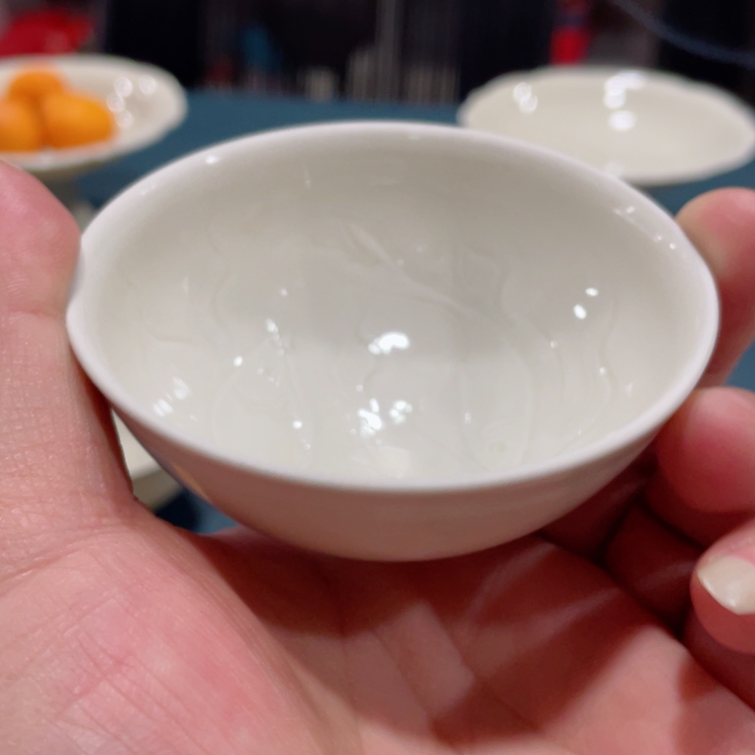 杯雅*高高复古系列鱼藻纹盏无礼盒