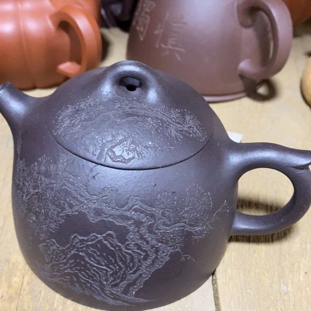 紫砂茶壶原矿手工171