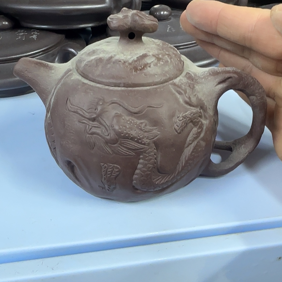 紫砂茶壶宜兴紫砂壶瑕疵处理