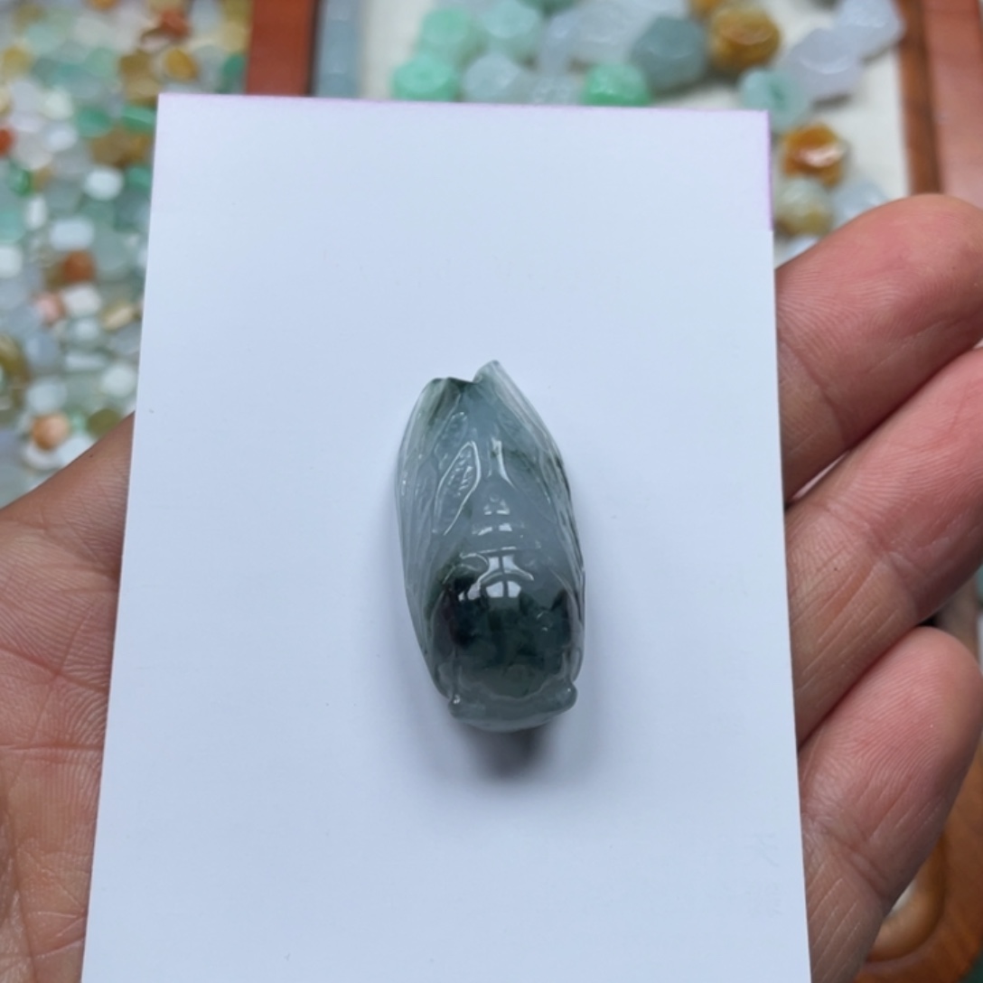 翡翠颈饰未镶嵌天然翡翠123456