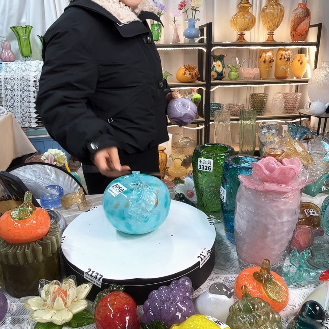 2050 家悅美居琉璃摆件