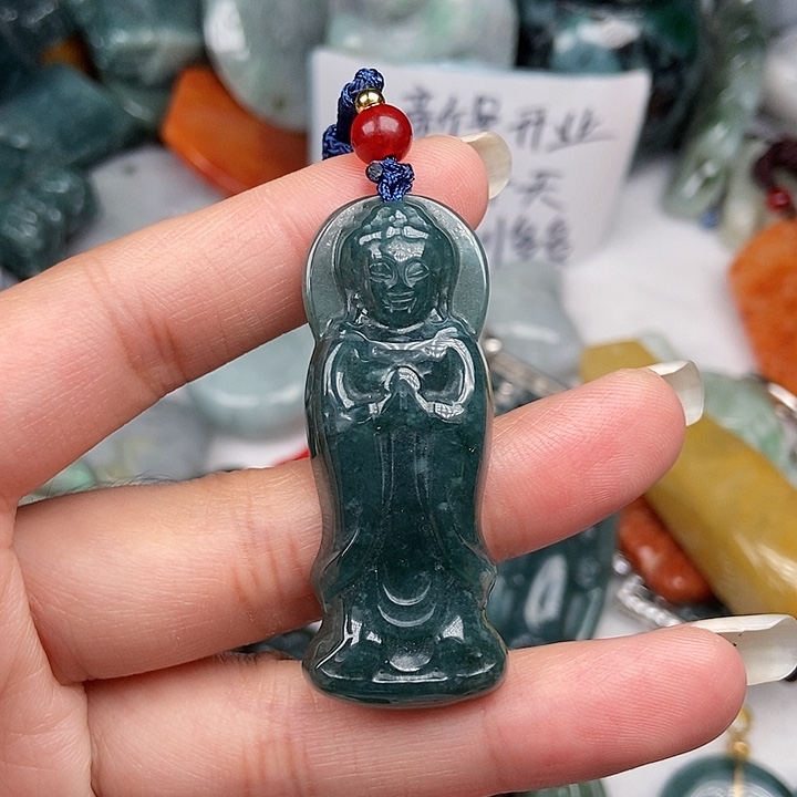未镶嵌挂件翡翠翡翠
