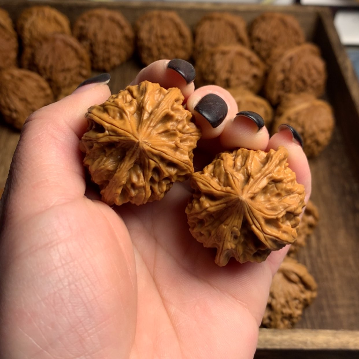 【闪购商品】文玩核桃吊坠各****r愣子