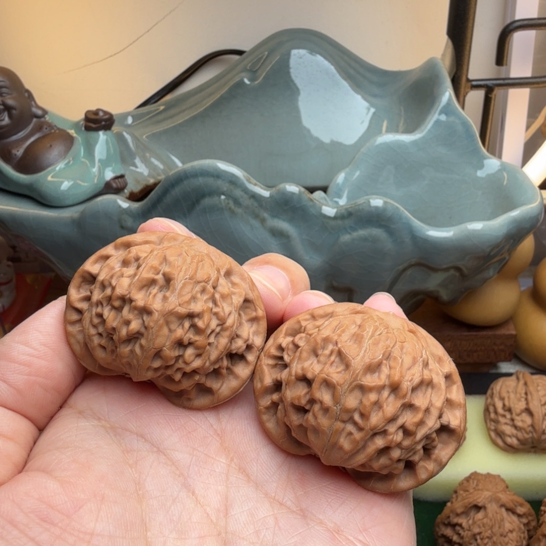 核桃文玩核桃吊坠宫灯42