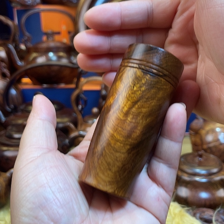 黄花梨/降香黄檀牙签罐