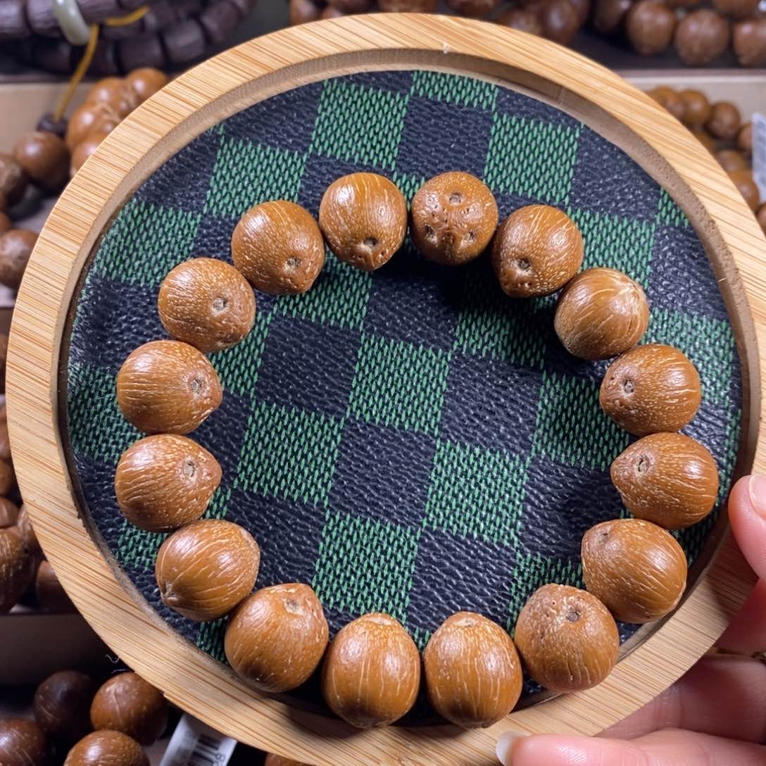 紫金鼠手串16黄金甲纯圆