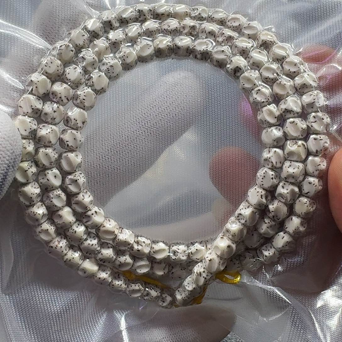 星月菩提手串星月菩提8*7原生态巧克力无相（轻微走色）