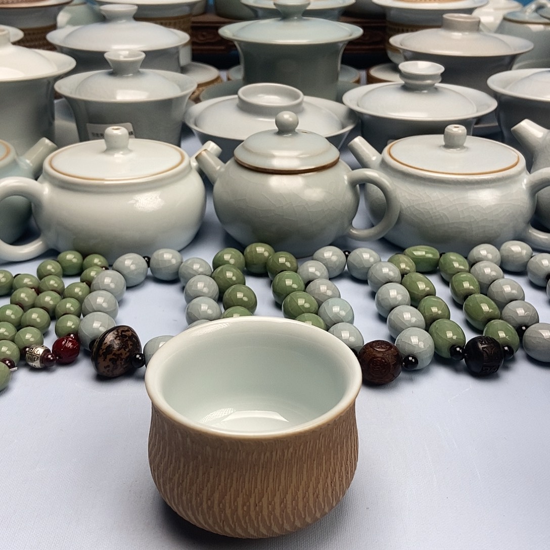 杯微瑕重工跳刀卢施杯原矿瑕釉原产地