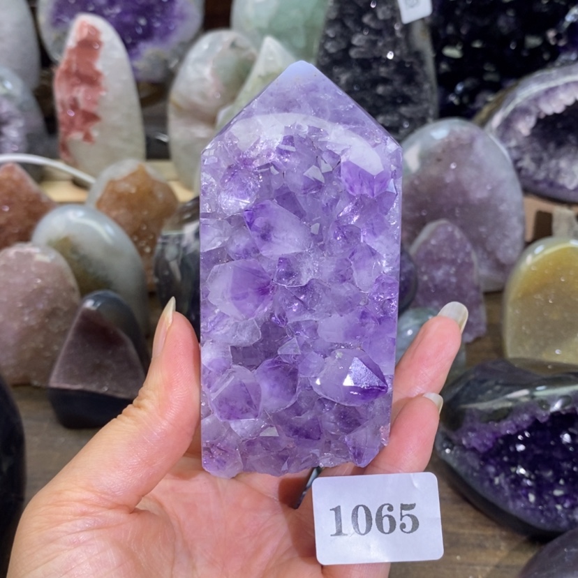 【闪购商品】未镶嵌大型摆件（非配饰）紫晶