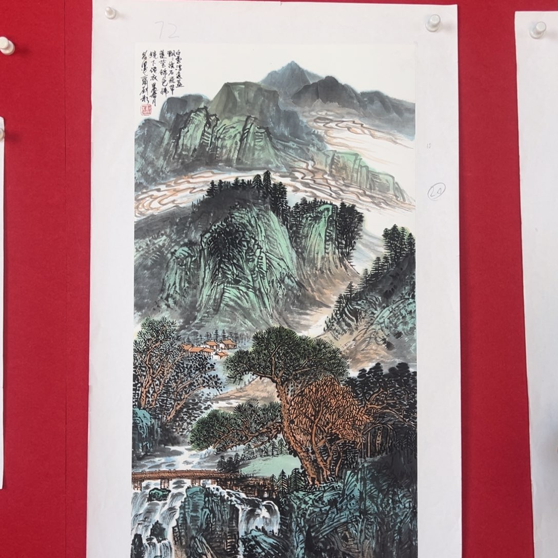 国画绘画国画作品