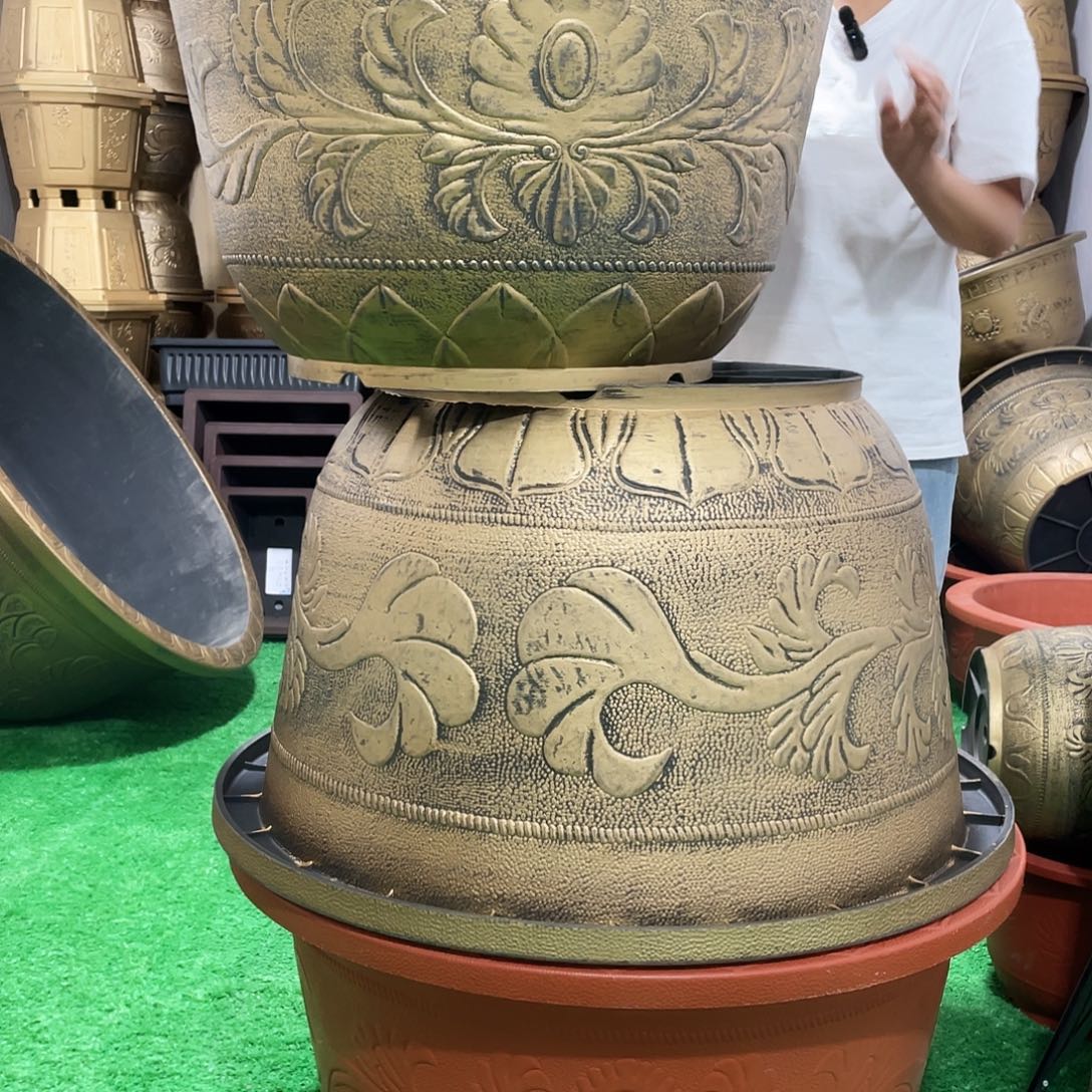 园盆古铜七零一个