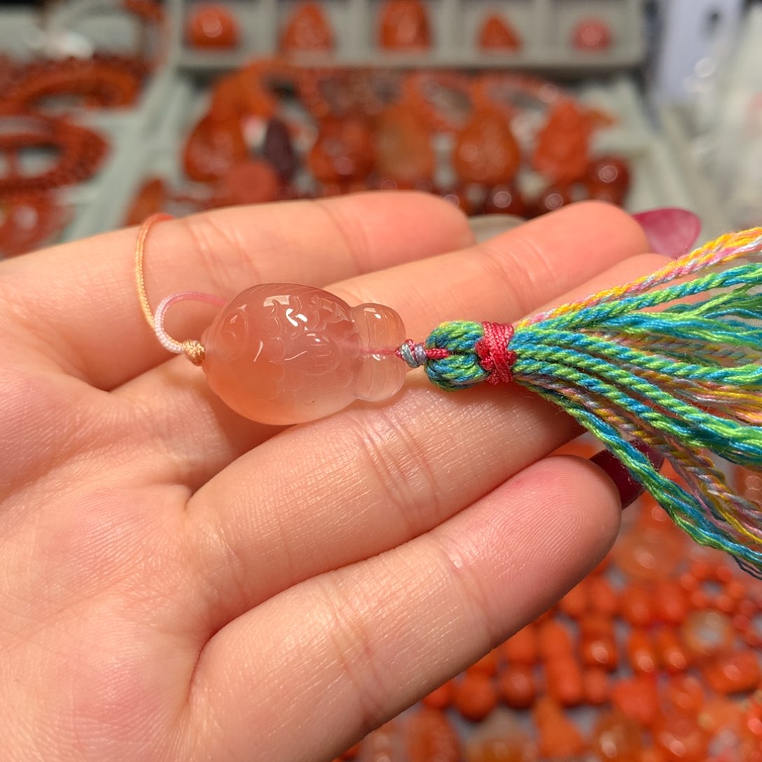 【闪购商品】南红玛瑙挂件未镶嵌