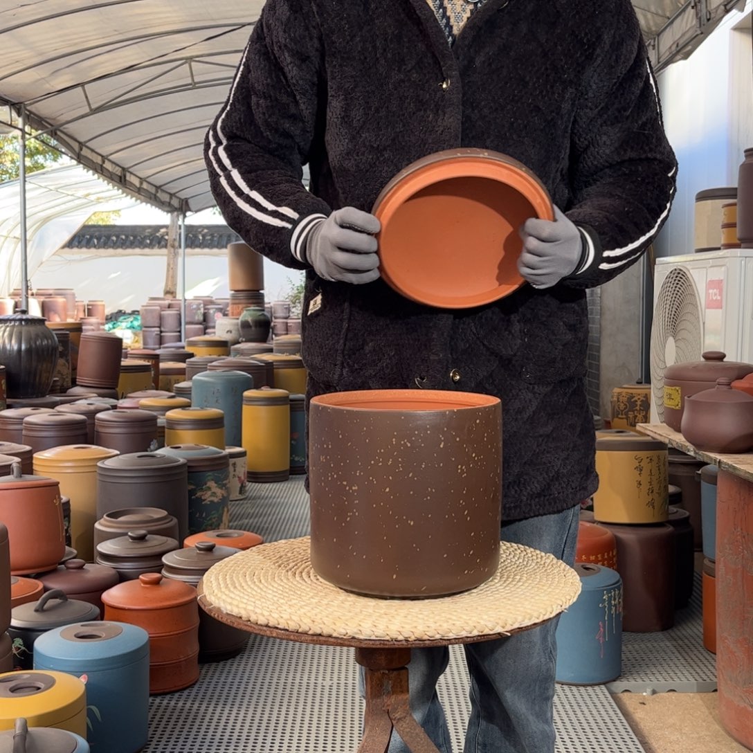 茶叶罐紫砂8 饼茶叶罐
