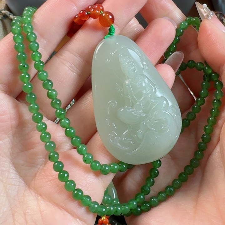 和田玉挂件未镶嵌