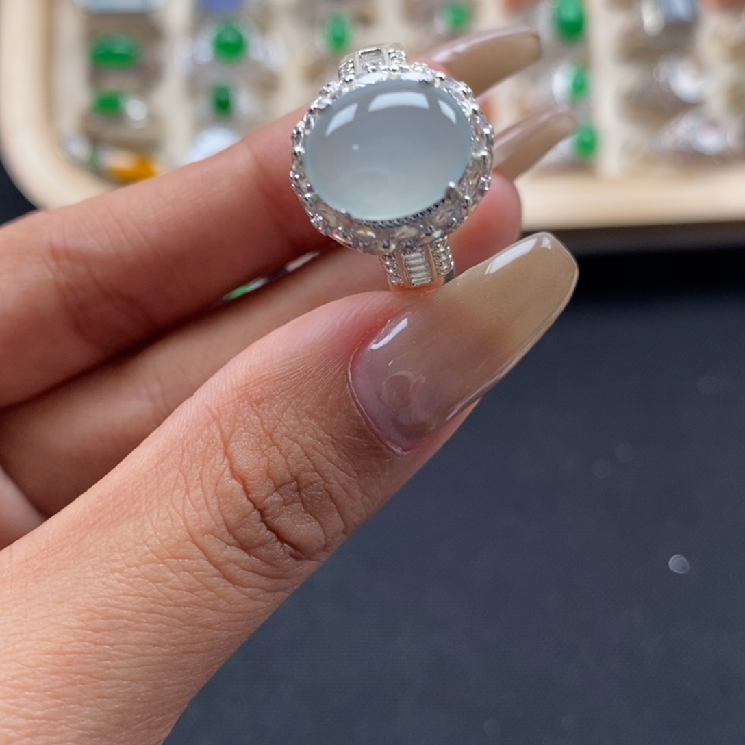 翡翠裸石缅甸天然A货翡翠（完美亏钱卖）