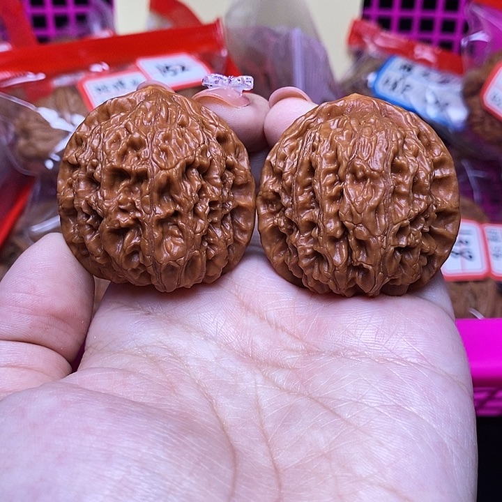 核桃把件39水龙纹已打底137