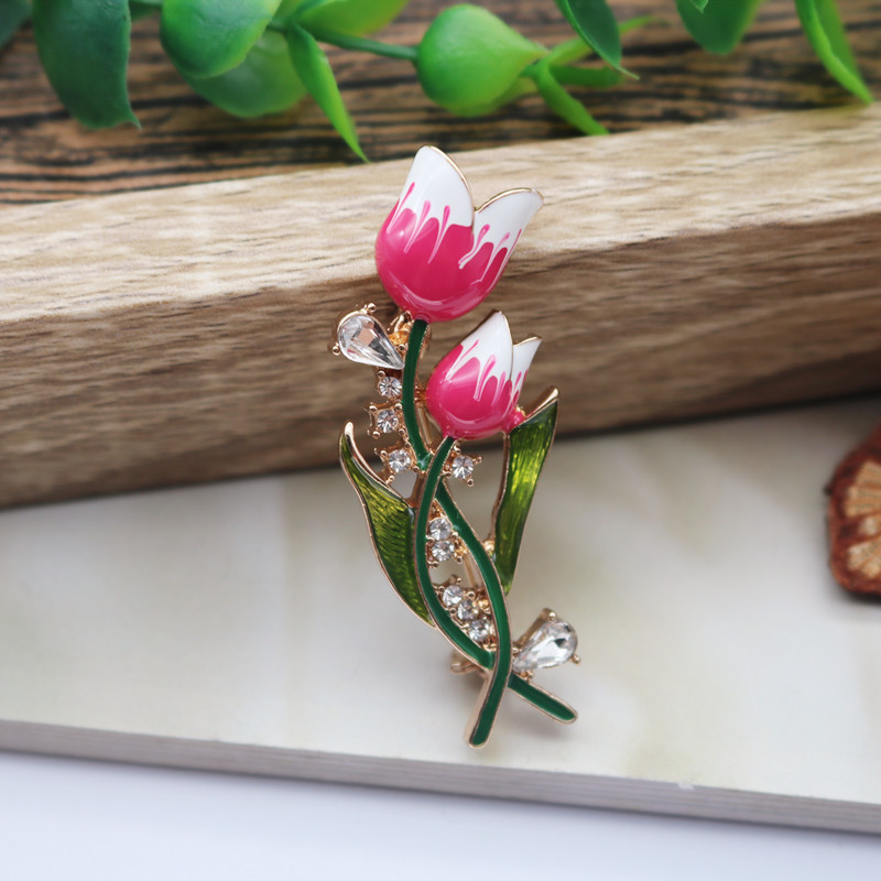 合金胸针 157 玫瑰花胸针5厘米