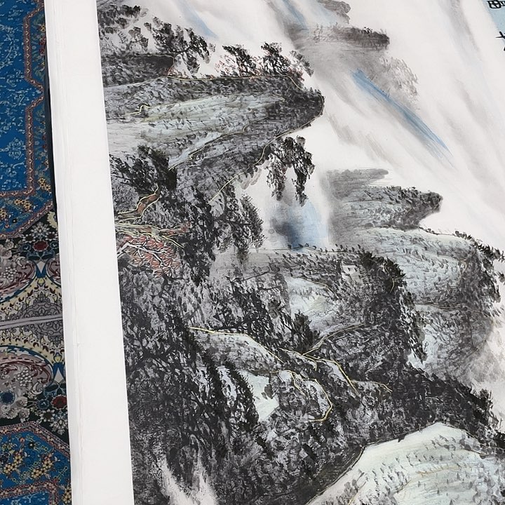 书法书画描金拓染作品6666