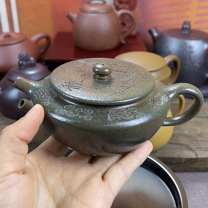 紫砂茶壶宜兴紫砂壶微瑕