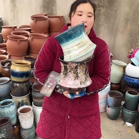 口19高20盆子盆子 