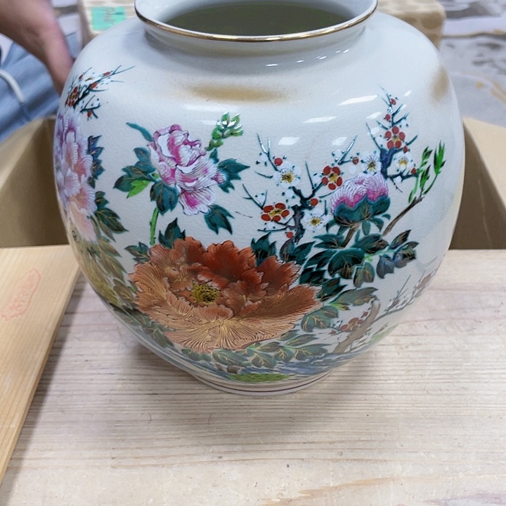 瓷片瓷制作工艺品摆件