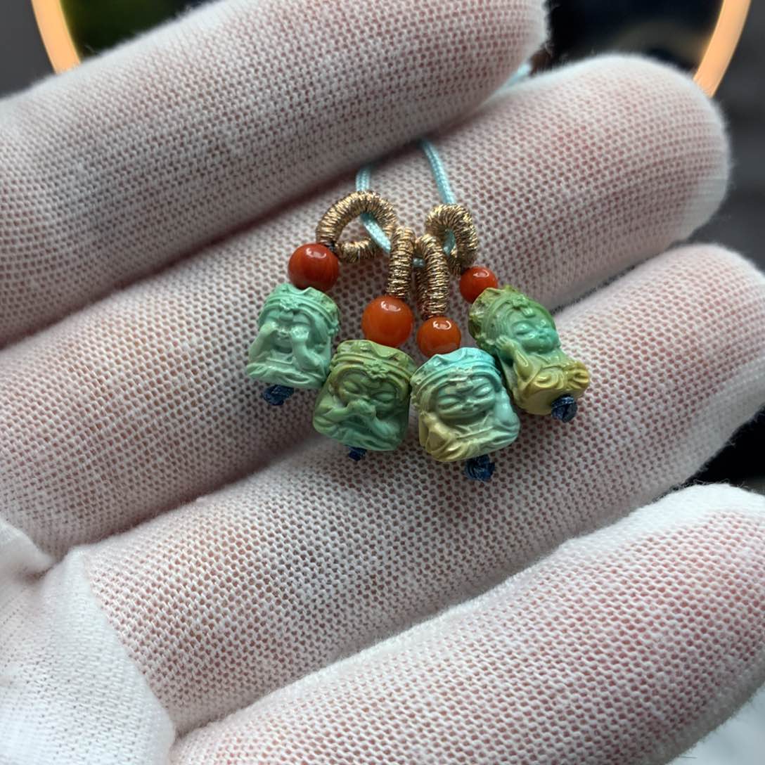 绿松石挂件未镶嵌